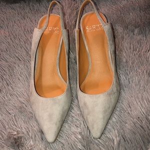 Sarto Suede Heels